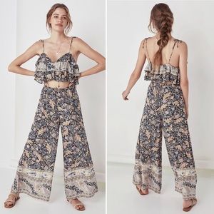 GUC Spell Designs Oasis Palazzo Pants in Nightshade
